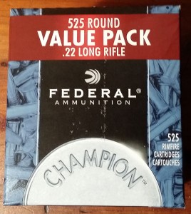 Federal #525 Value Pack - .22 Long Rifle