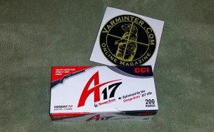 CCI A17 .17HMR Ammunition #200 Round Box