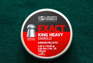 New JSB Exact King Heavy Diabolo 33.95 Grain Pellets