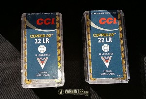 New CCI Copper 22 - .22 Long Rifle Ammo