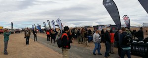 Crowds at Media Range Day