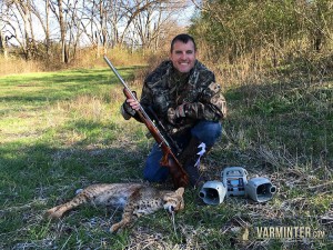 The Author, Matt, and his Tennessee Bobcat.