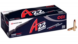 New CCI A22 Magnum Ammunition