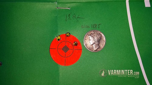 First Groups at 100 Yards
