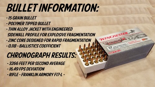Winchester Lead Free 17WSM Ammunition Information