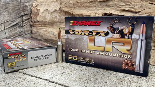 Barnes Vor-TX LR 95 grain LRX BT - 6mm Creedmoor Ammunition