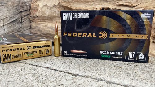Federal Premium 107 grain SMK - 6mm Creedmoor Ammunition