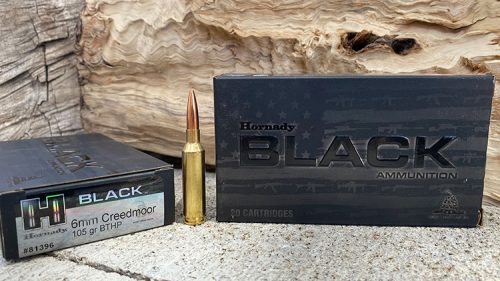 Hornady Black 105 grain BTHP - 6mm Creedmoor Ammunition