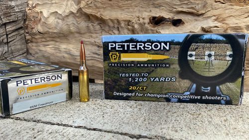 Peterson Precision 108 grain ELDM - 6mm Creedmoor Ammunition