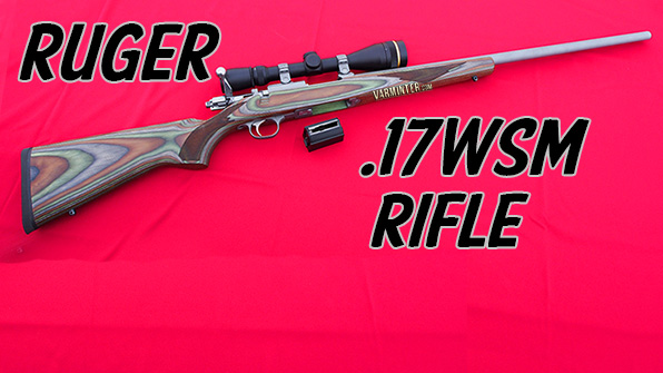 Ruger 17WSM Rifle at the 2015 SHOT Show