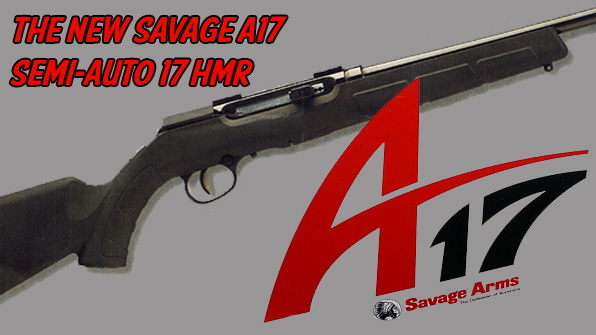 New Savage A17 Semi-Auto 17 HMR Rifle
