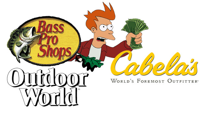 Bass Pro Shops to Buy Cabela’s for 5.5 Billion Dollars