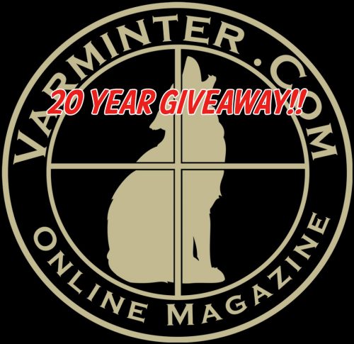 The Official Varminter 20 Year Giveaway Entry Page