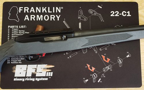 New Franklin Armory 22-C1 Binary Trigger for the 10/22