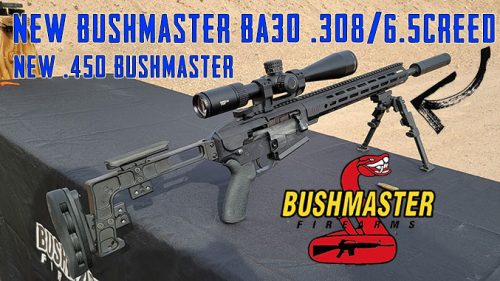New Bushmaster BA30 Straight Pull and New .450 Bushmaster Rifles