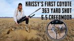 Unleashing Her Precision: Krissy’s First Coyote at 363 Yards – 6.5 Creedmoor & Burris Veracity PH