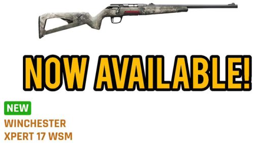 Winchester XPert 17WSM Rifles NOW Available